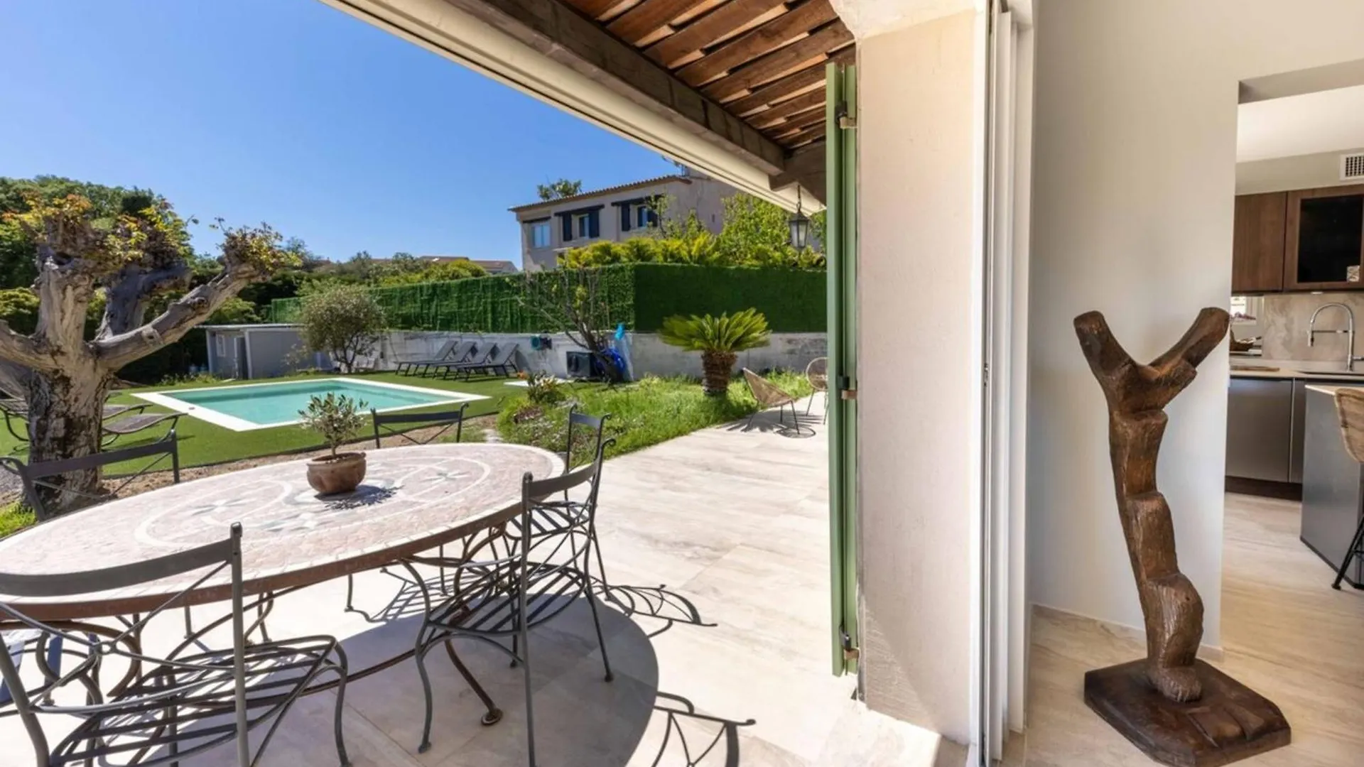 06Ak1 - Villa 4 Bedrooms Swimming Pool And Sauna Villeneuve-Loubet